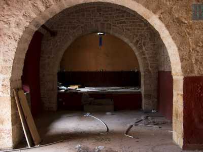 Accanto alla pista c'� la masseria vera e propria, la parte meglio conservata